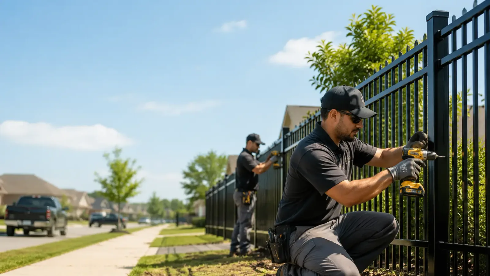 Metal Fence Installation in Melbourne, KY